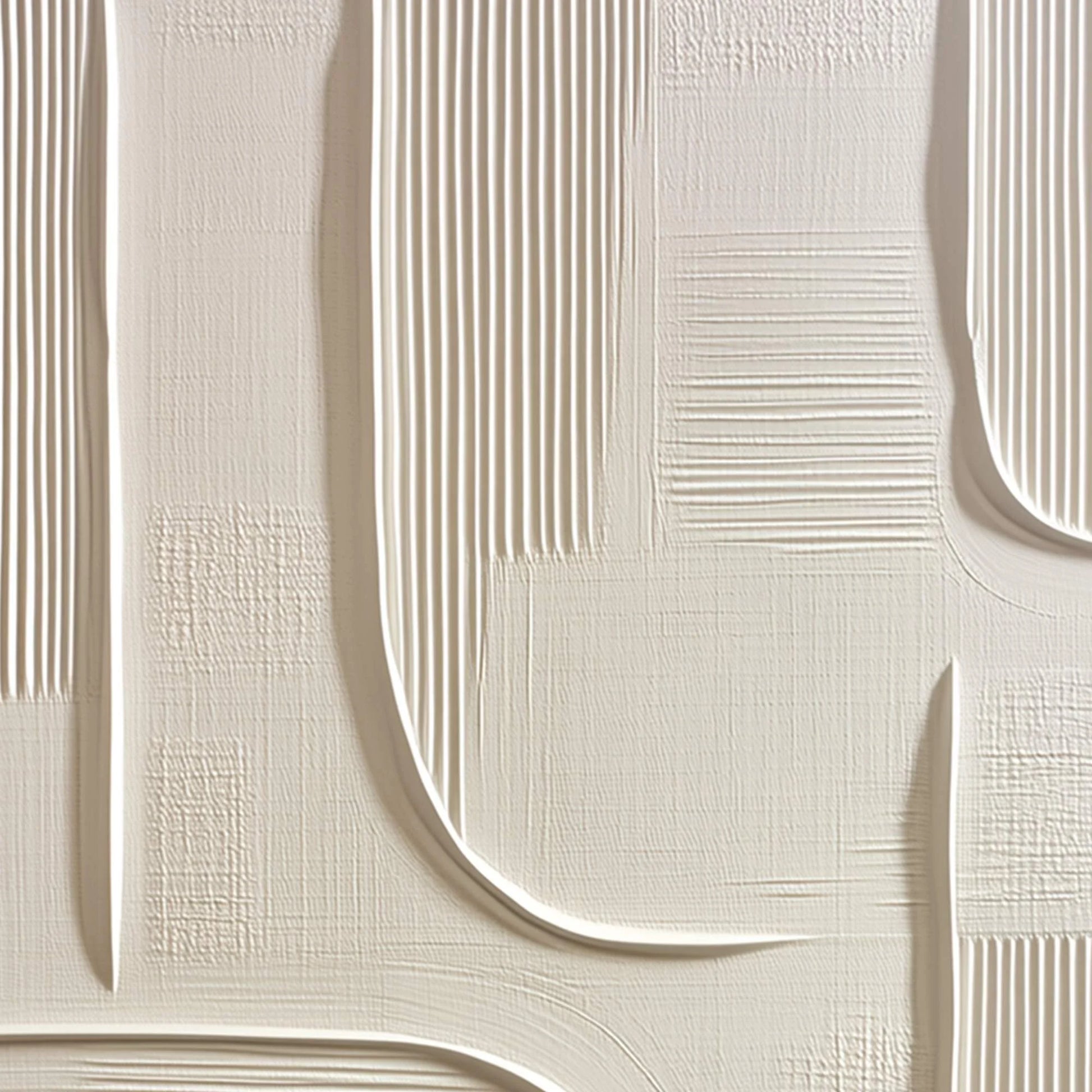 URBAN PATHWAYS: Textured Minimalist Wabi Sabi Abstract Wall Art | rectangular format, hand-painted canvas edge