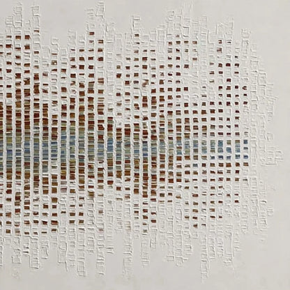 URBAN SONATA: Large Textured Minimalist Abstract Painting | rolled canvas, ready for custom framing