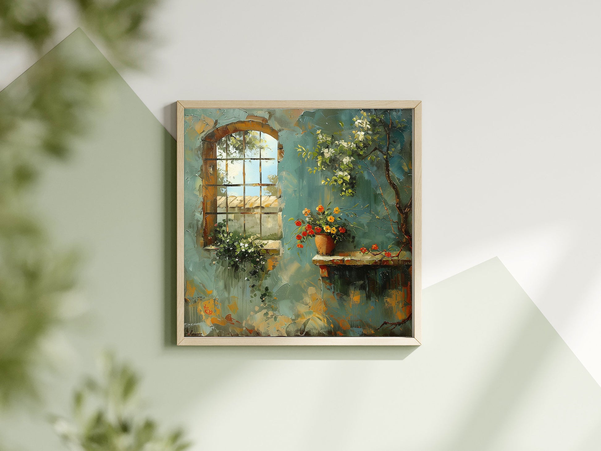 50x50 cm oil painting for living room - image 9 of 9