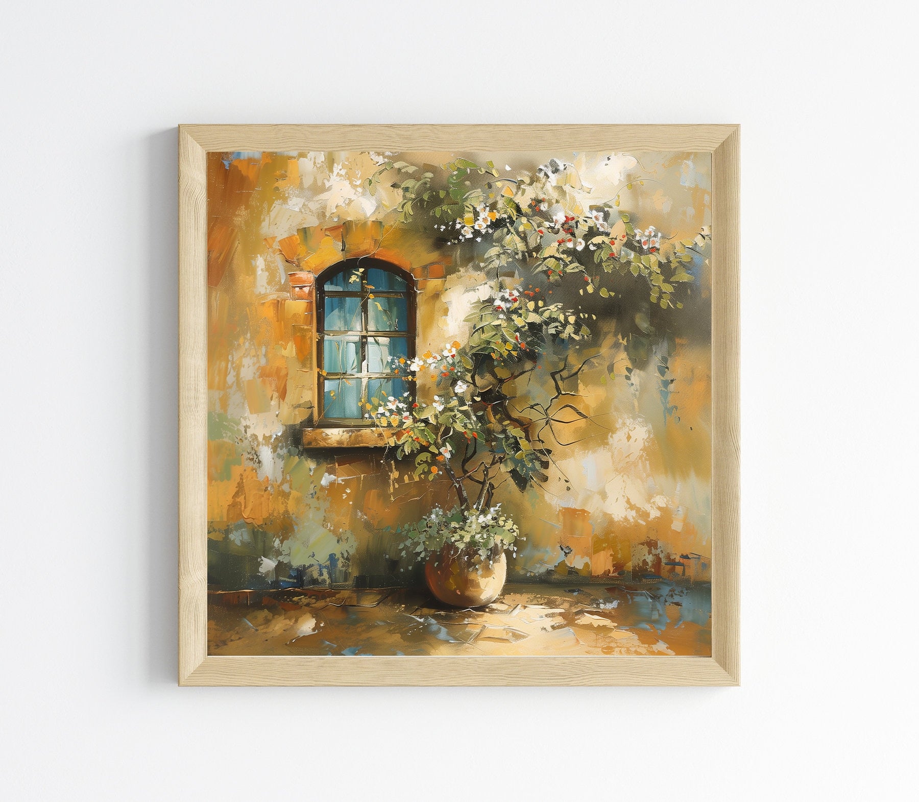 50x50 cm oil painting for home decor - image 2 of 8