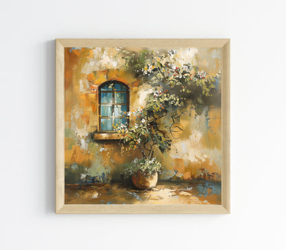 50x50 cm oil painting for home decor - image 2 of 8