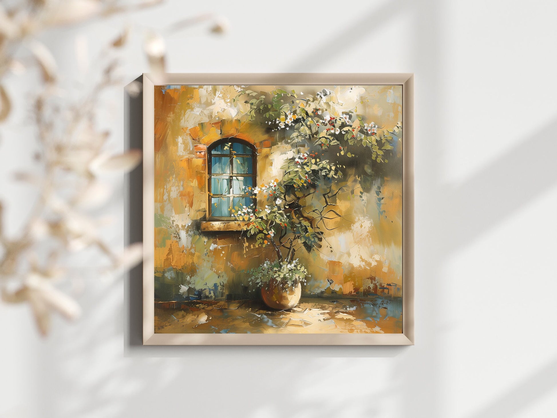 50x50 cm oil painting for home decor - image 5 of 8