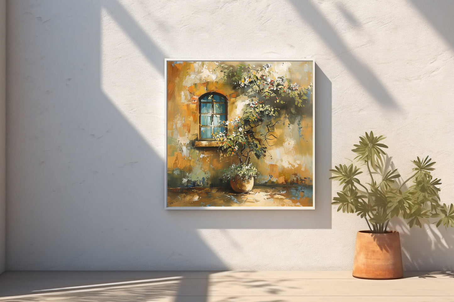 50x50 cm oil painting for home decor - image 6 of 8