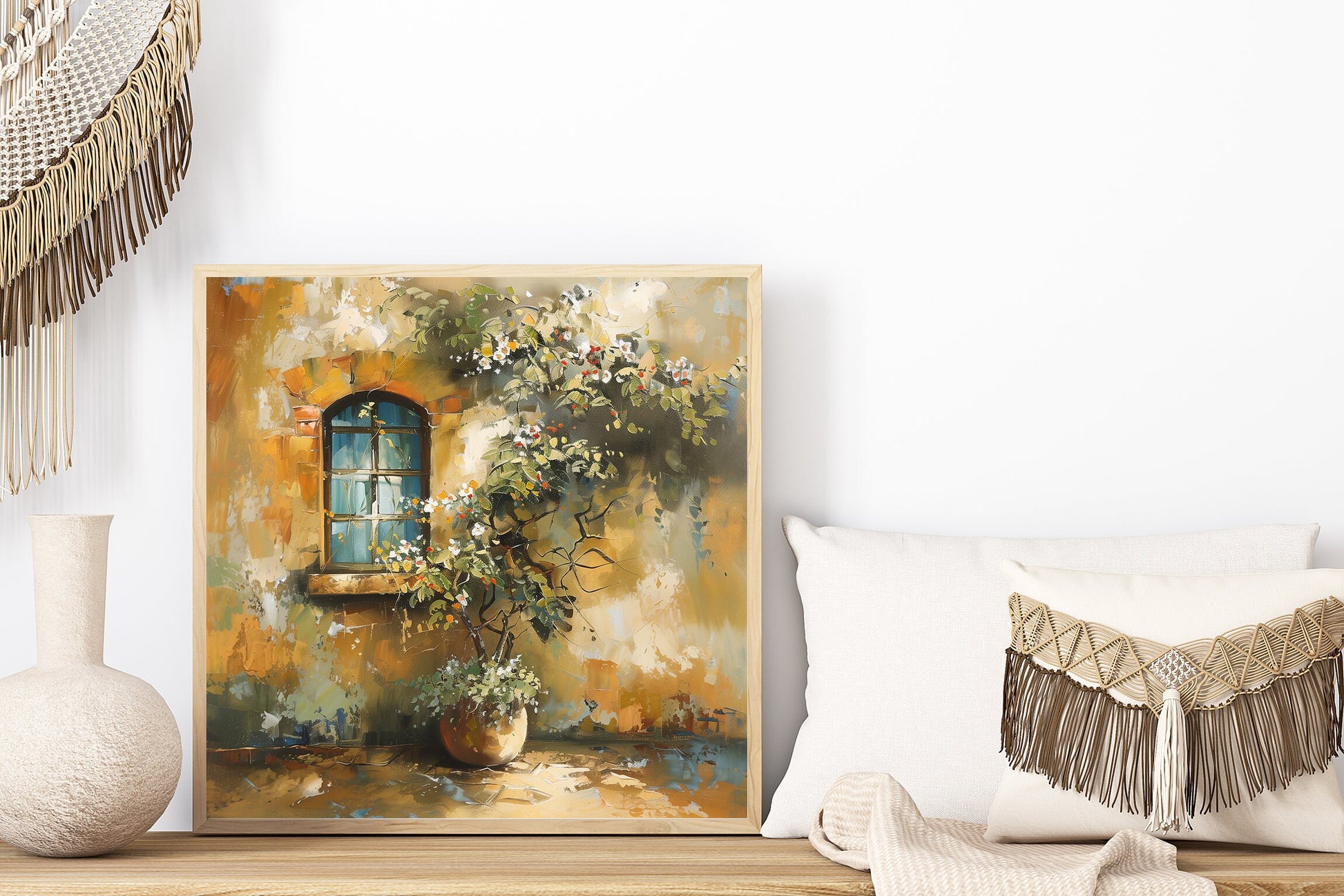 50x50 cm oil painting for home decor - image 7 of 8