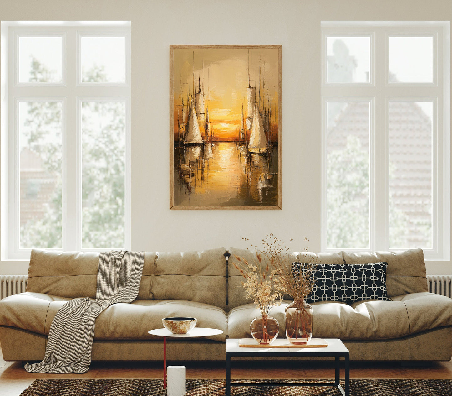 40x60 cm oil painting for home decor - image 5 of 10