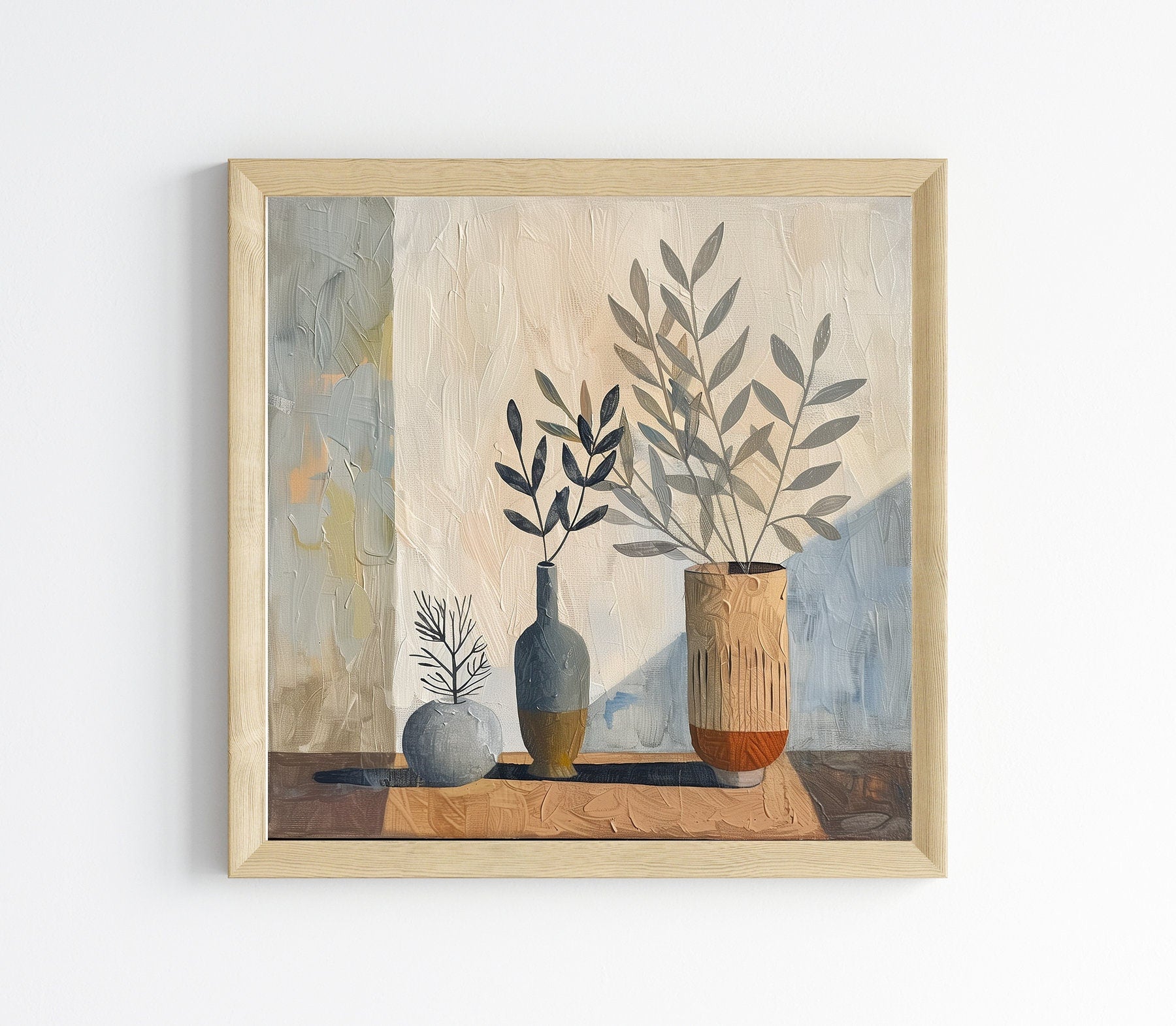 50x50 cm oil painting for home decor - image 2 of 10