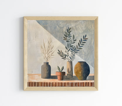 50x50 cm oil painting for home decor - image 3 of 10