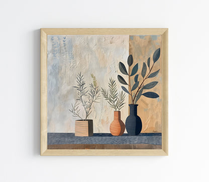 50x50 cm oil painting for home decor - image 4 of 10