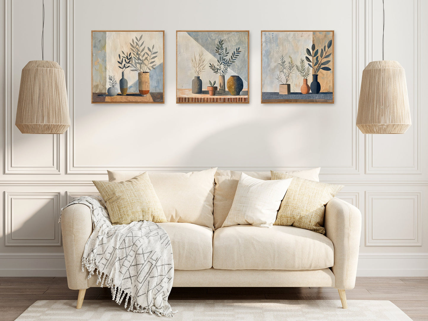50x50 cm oil painting for home decor - image 7 of 10