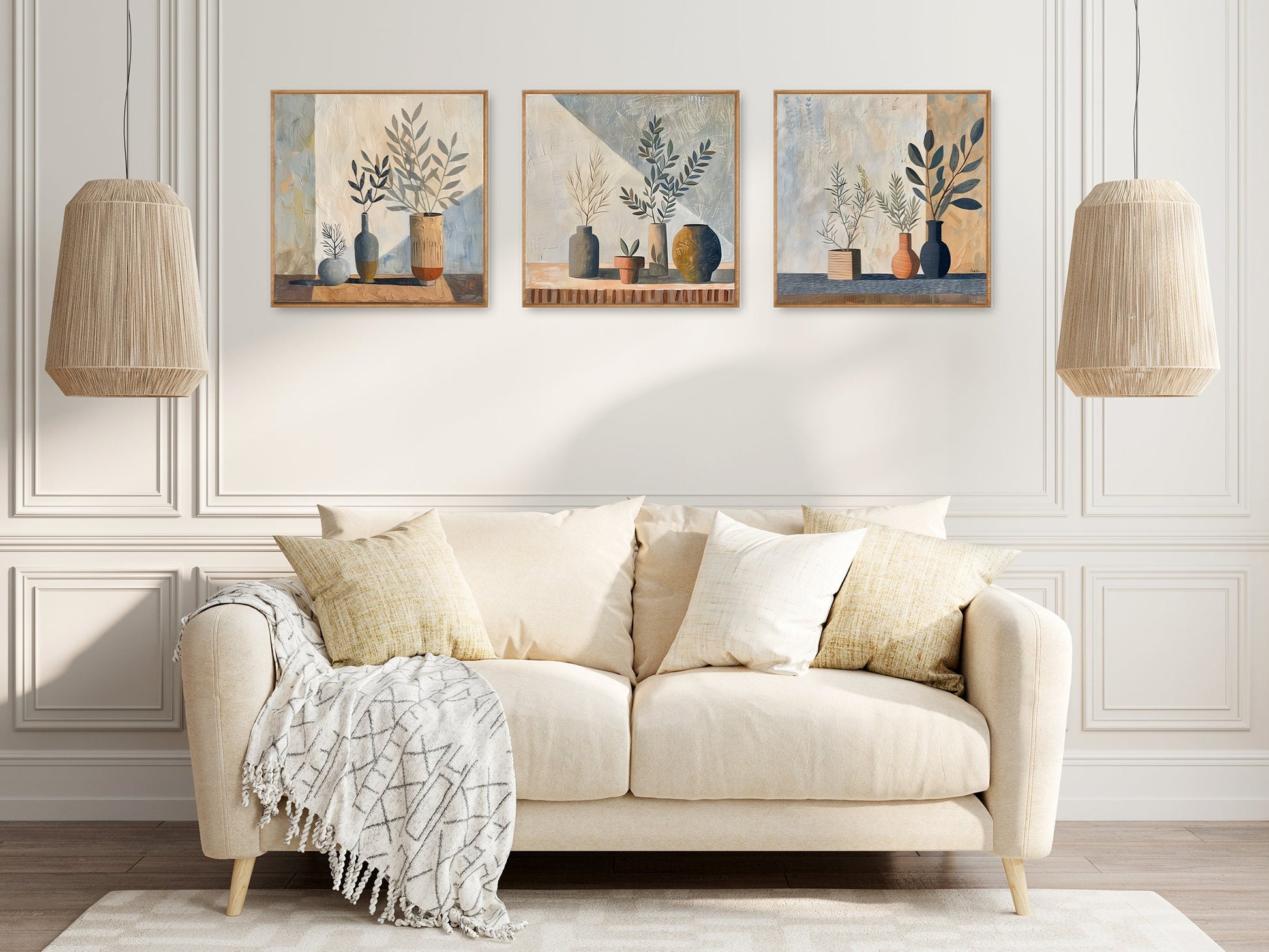 50x50 cm oil painting for home decor - image 7 of 10