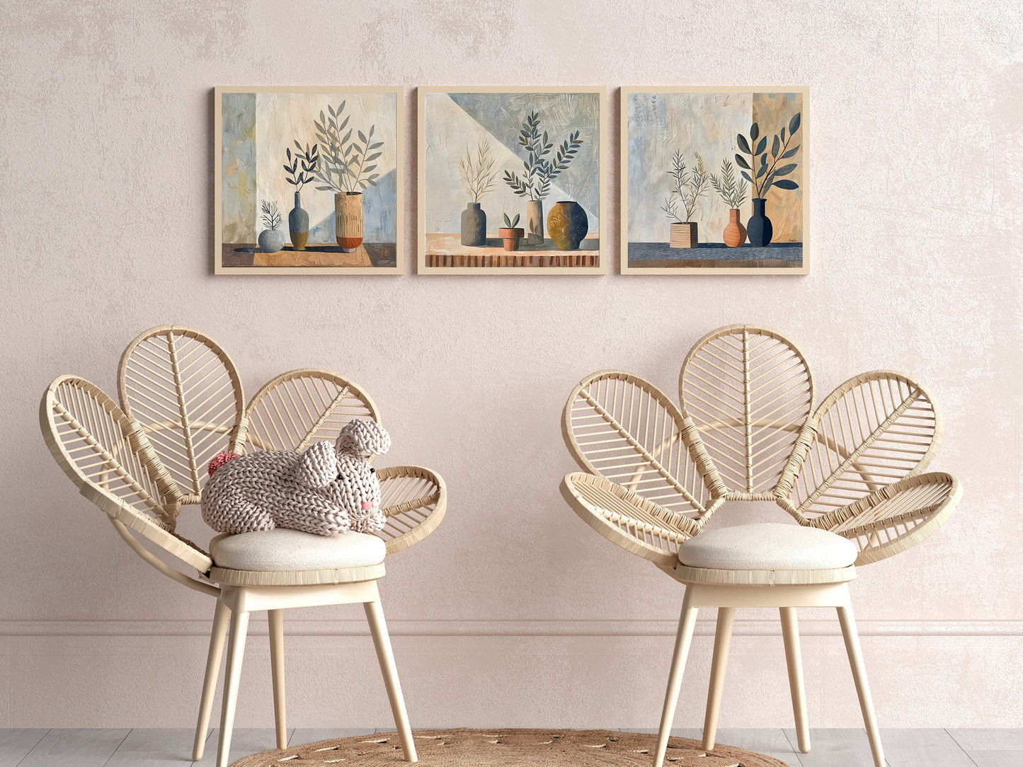 50x50 cm oil painting for home decor - image 8 of 10