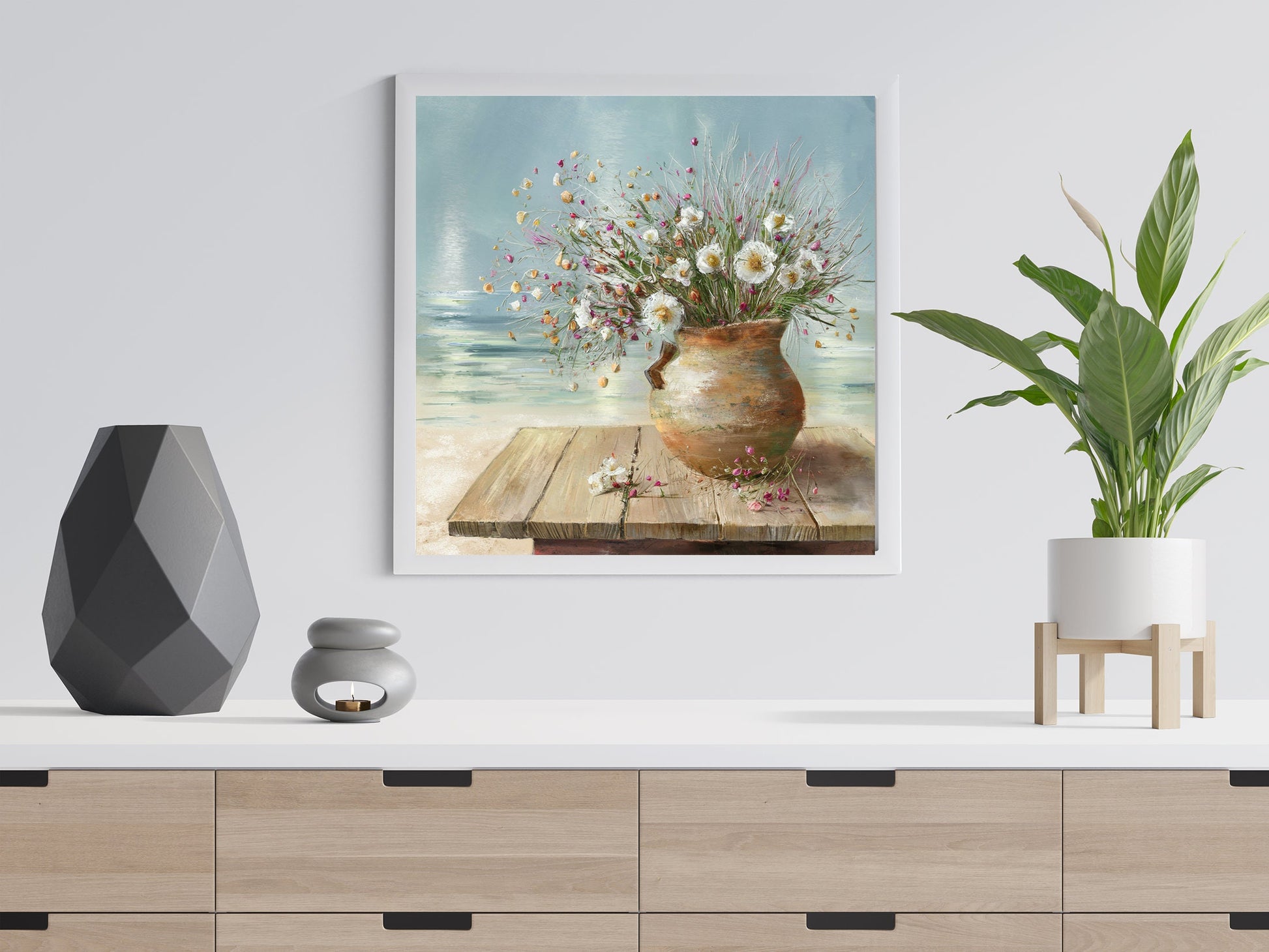 60x60 cm oil painting for kitchen - image 8 of 10