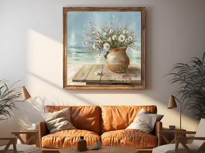 60x60 cm oil painting for kitchen - image 9 of 10