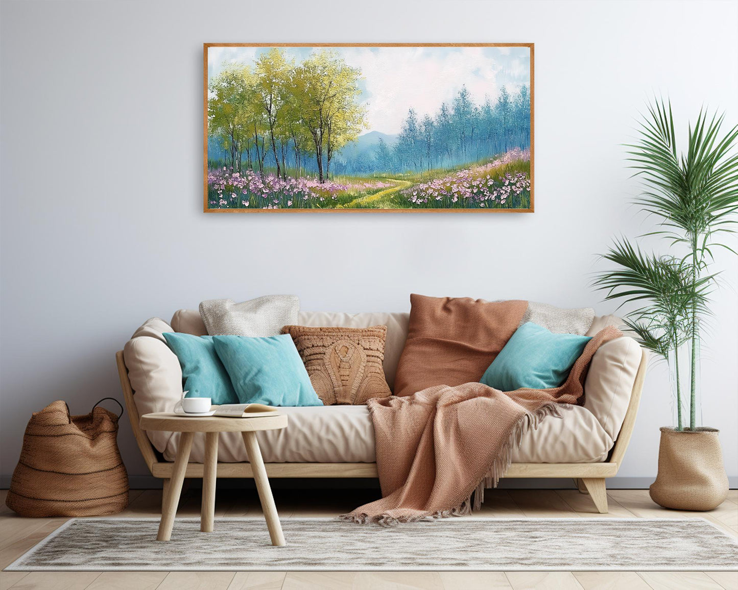 60x120 cm oil painting for home decor - image 3 of 9