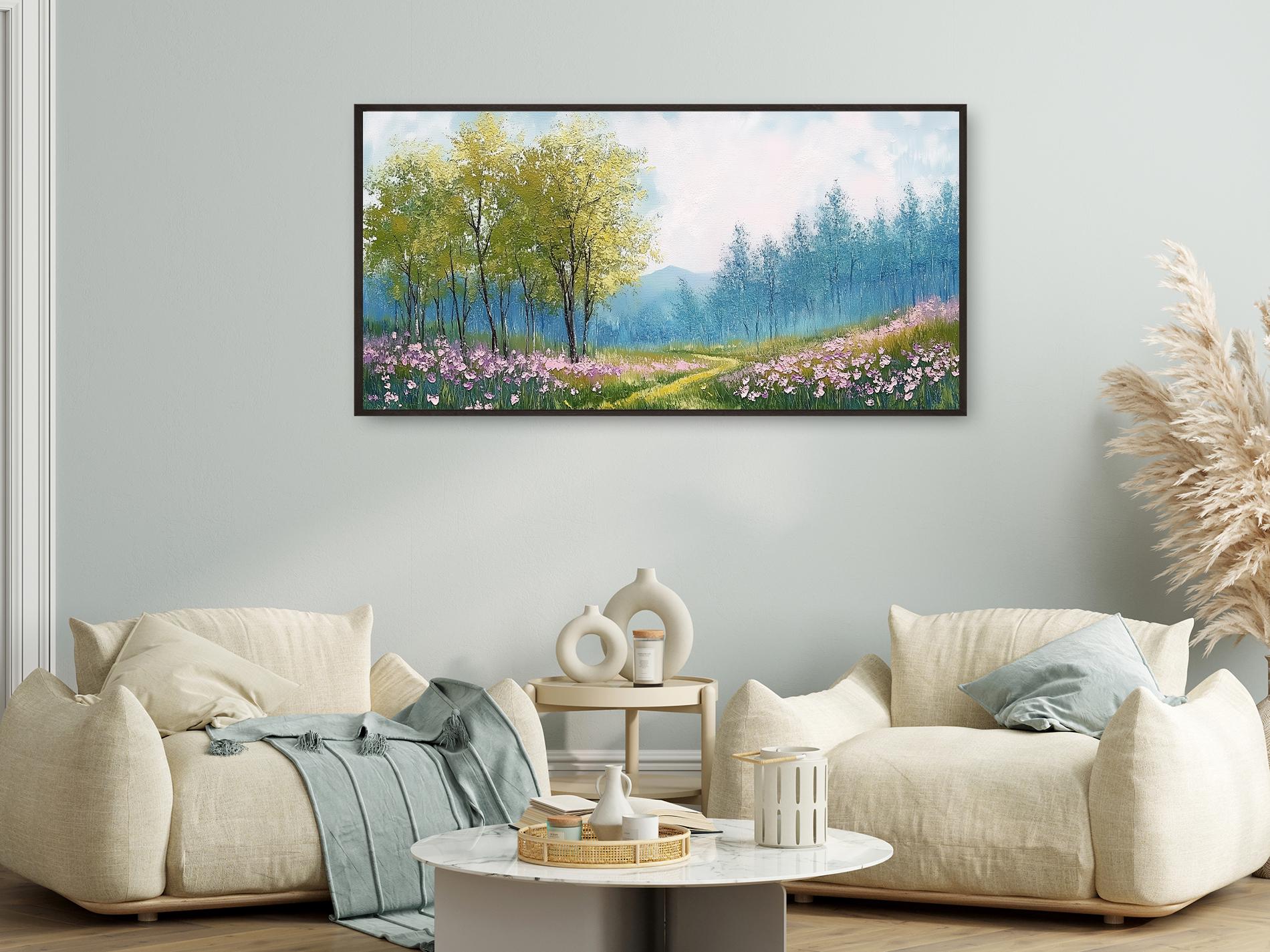 60x120 cm oil painting for home decor - image 4 of 9