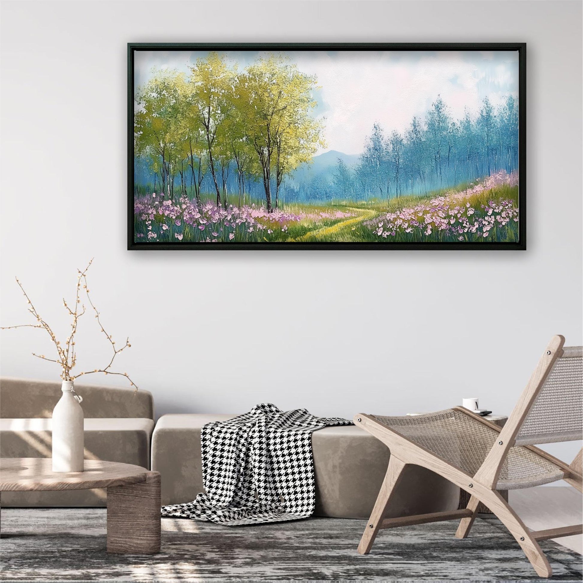 60x120 cm oil painting for home decor - image 7 of 9