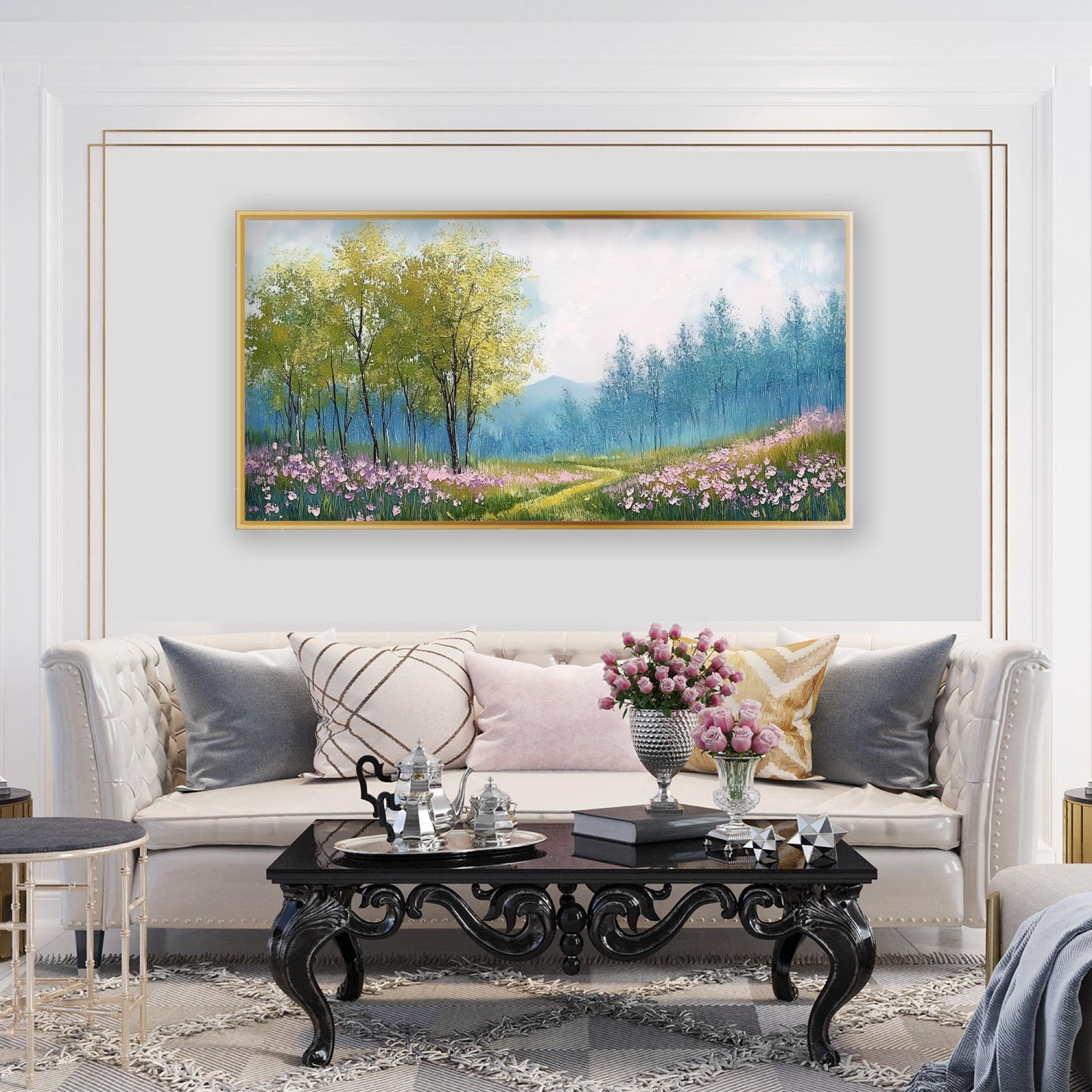 60x120 cm oil painting for home decor - image 8 of 9