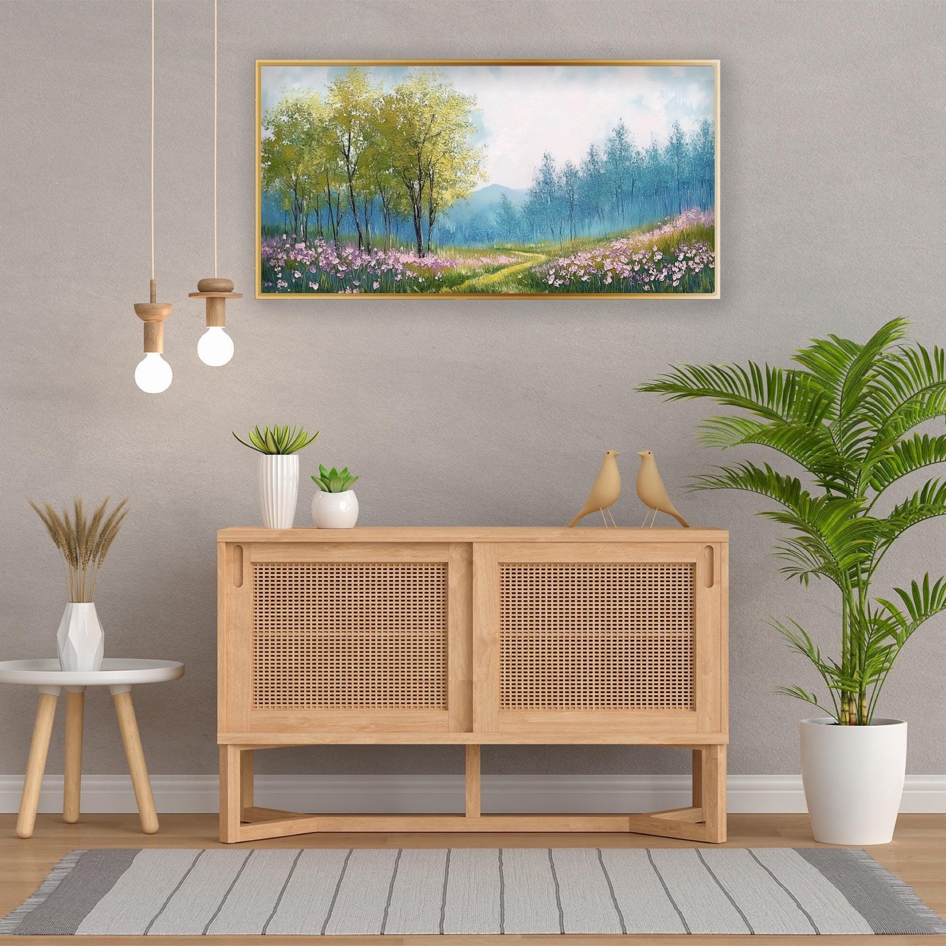 60x120 cm oil painting for home decor - image 1 of 9