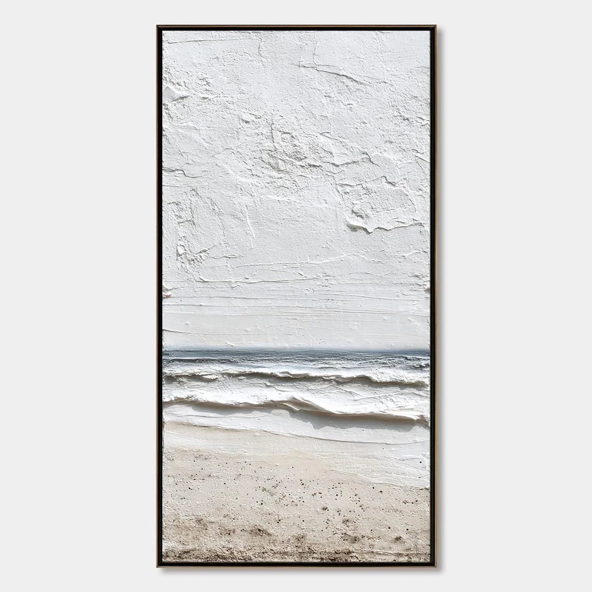 WHISPERING TIDE | hanging in , Wabi Sabi wall art