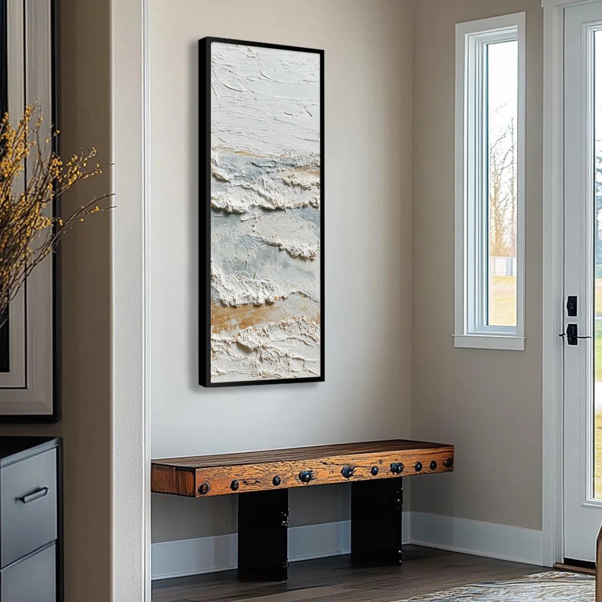 WHISPERING TIDES | multi-color palette, original  art
