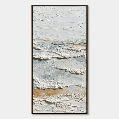 WHISPERING TIDES | hanging in , Wabi Sabi wall art