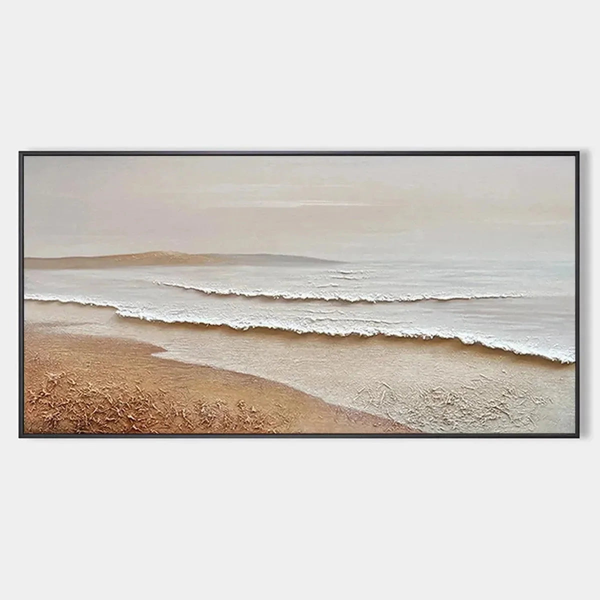 WHISPERING TIDES | hanging in , Abstract wall art