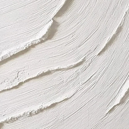 WHISPERING WAVES | rectangular format, hand-painted canvas edge