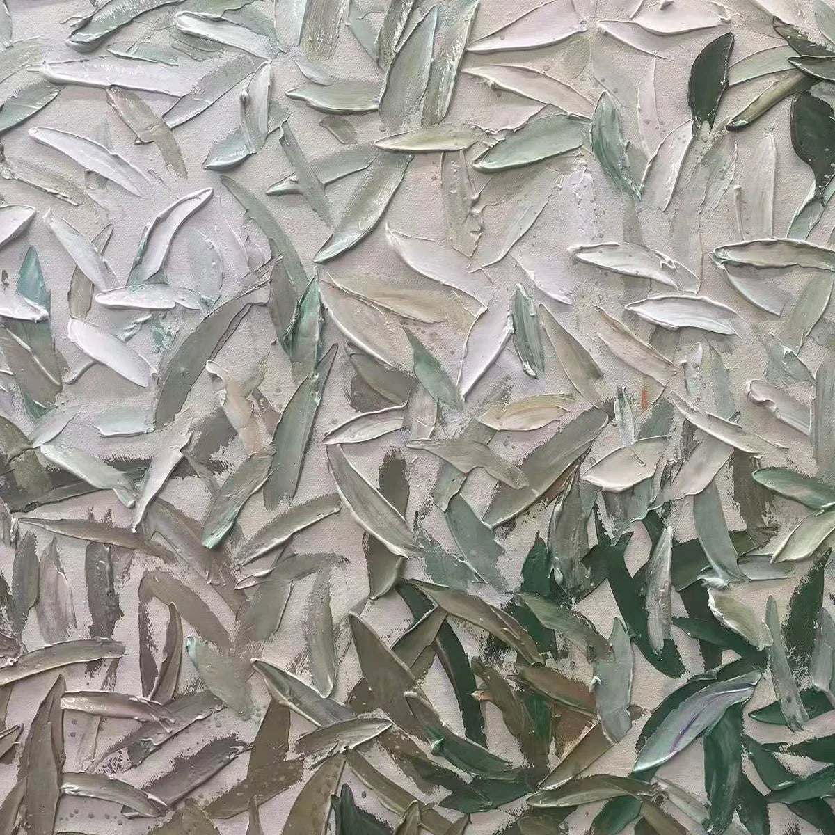 WHISPERING WINDS | rectangular format, hand-painted canvas edge