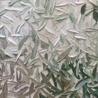 WHISPERING WINDS | rectangular format, hand-painted canvas edge