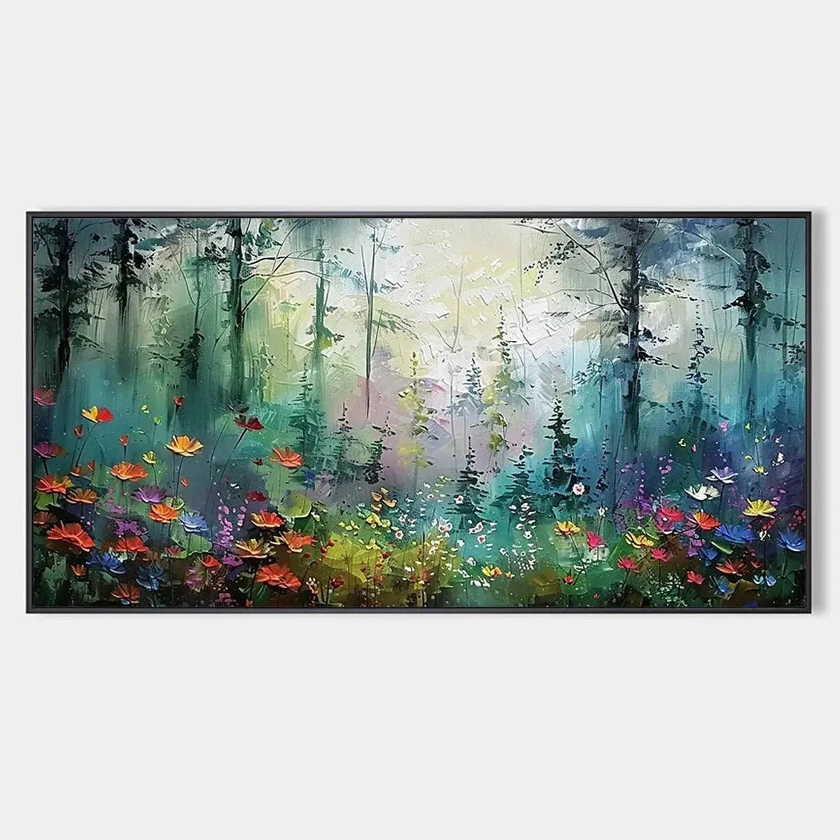 WHISPERING WOODS | hanging in , Landscape wall art