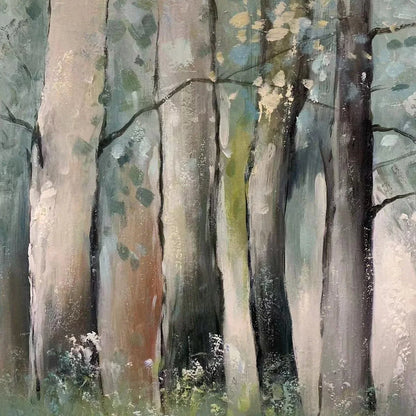 WHISPERING WOODS | rolled canvas, ready for custom framing