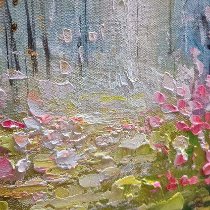 WHISPERING WOODS | rolled canvas, ready for custom framing