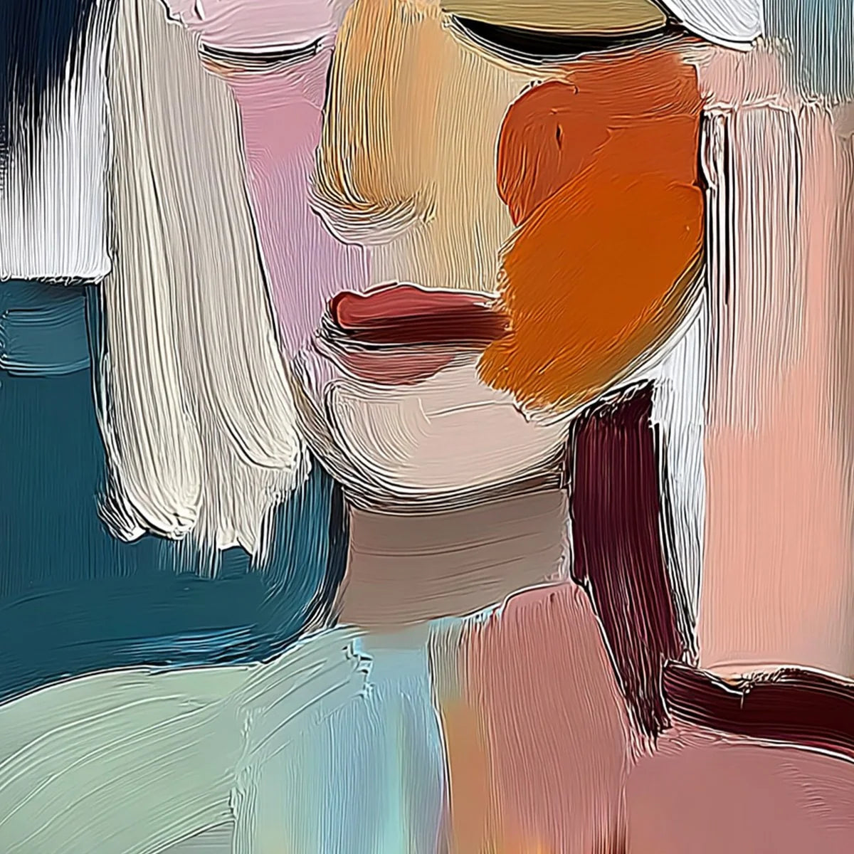 WHISPERS | rolled canvas, ready for custom framing