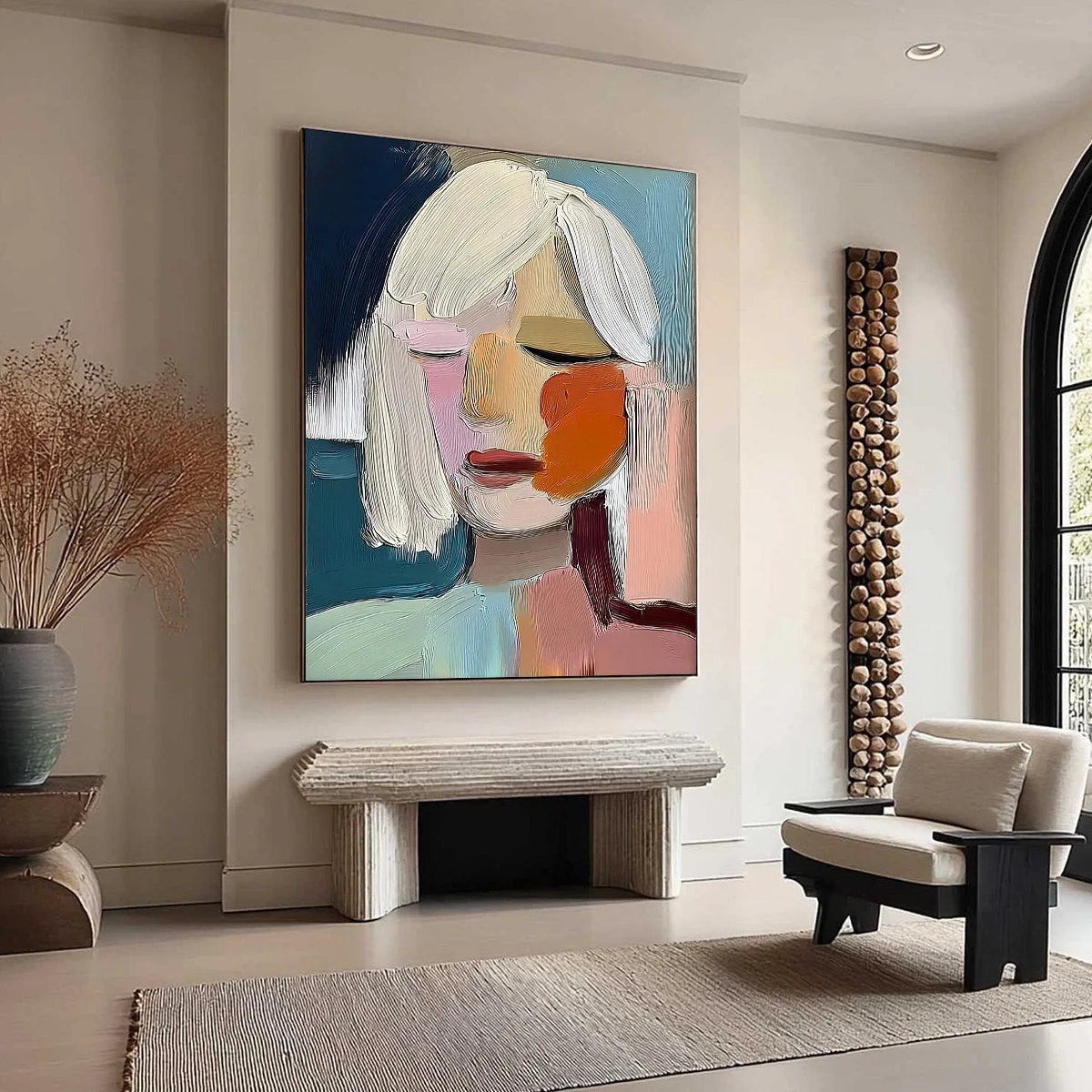 WHISPERS | multi-color palette, original  art
