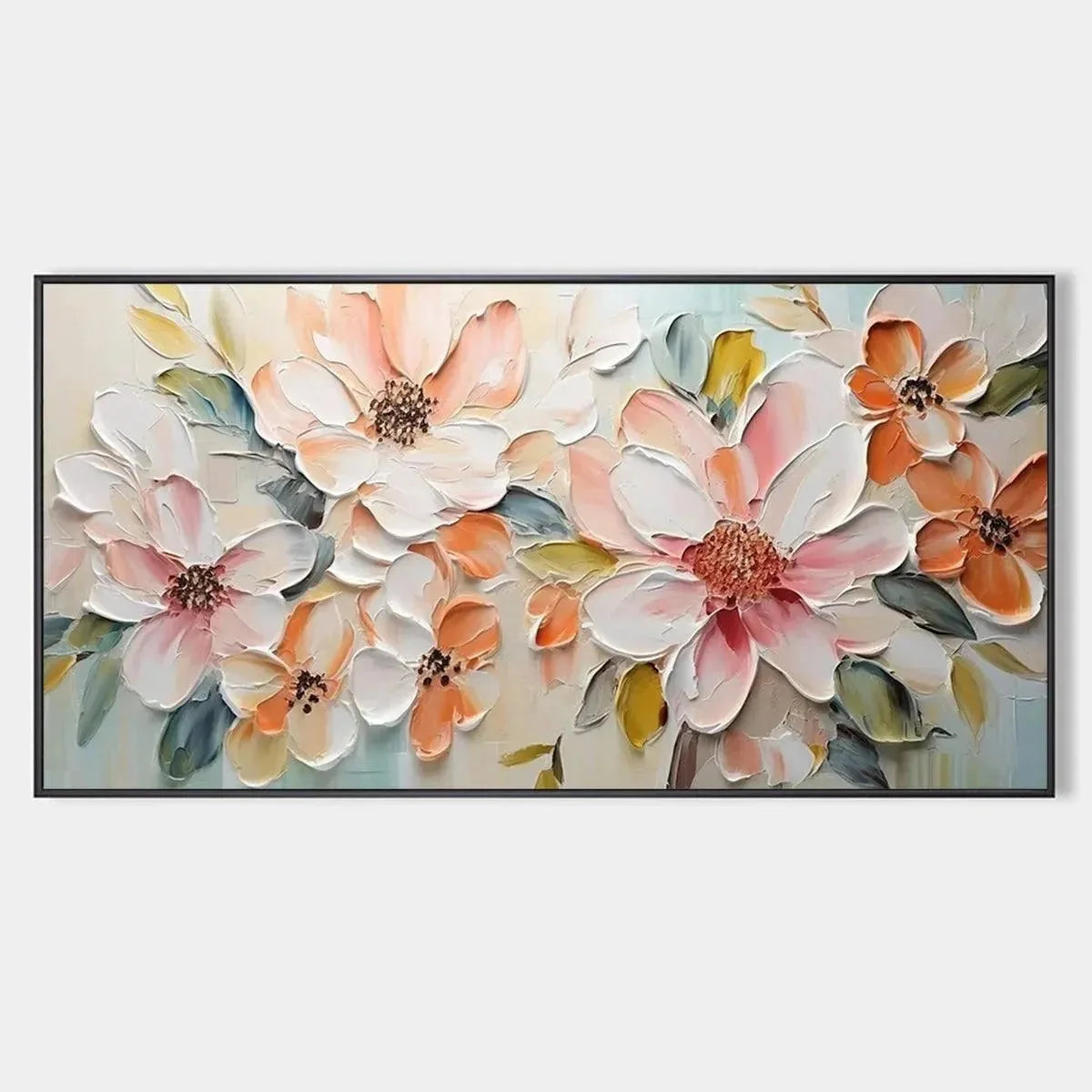 PEACH BLOSSOM | hanging in , Abstract wall art