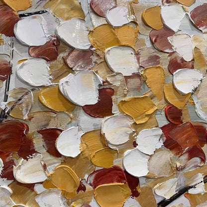 WHISPERS OF AUTUMN | rectangular format, hand-painted canvas edge