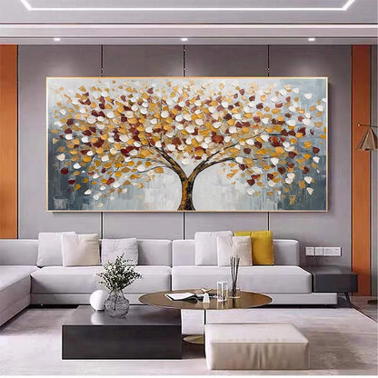 WHISPERS OF AUTUMN | black frame version on white wall