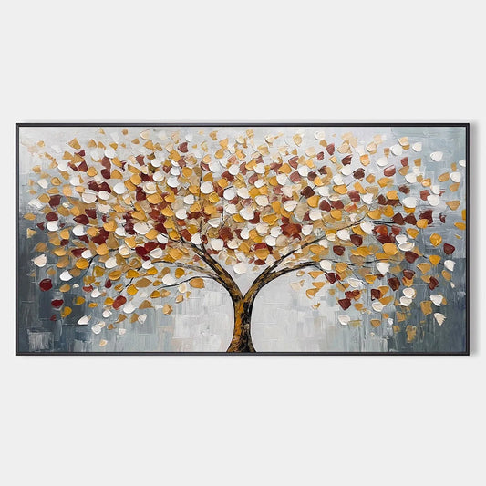 WHISPERS OF AUTUMN | hanging in , Abstract wall art