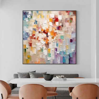 WHISPERS OF LIGHT | black frame version on white wall
