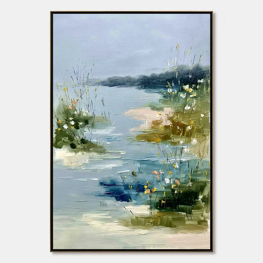 WHISPERS OF THE MARSH | hanging in , Landscape wall art