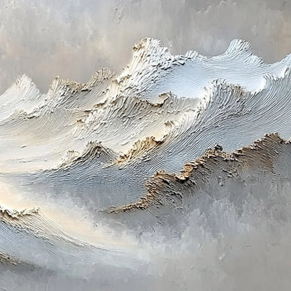 WHISPERS OF THE PEAK | rolled canvas, ready for custom framing