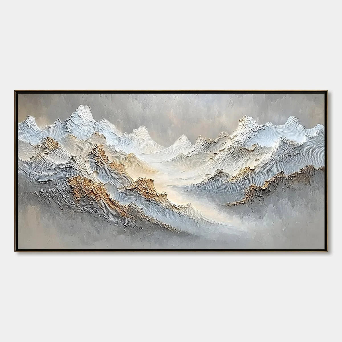 WHISPERS OF THE PEAK | hanging in , Wabi Sabi wall art