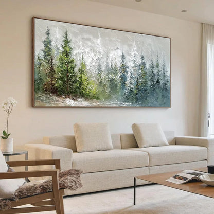 WHISPERS OF THE PINES | Landscape mood, soft natural light studio shot