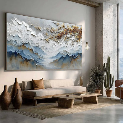 WHISPERS OF THE VALLEY | yellow palette, original  art