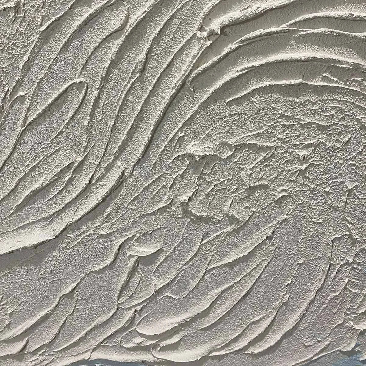 WHISPERS OF WHITE | rectangular format, hand-painted canvas edge