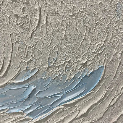 WHISPERS OF WHITE | rolled canvas, ready for custom framing