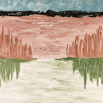 WHISPERS ON THE WATER | rolled canvas, ready for custom framing