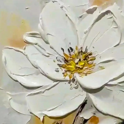 WHITE BLOSSOM | multi-color palette, original  art