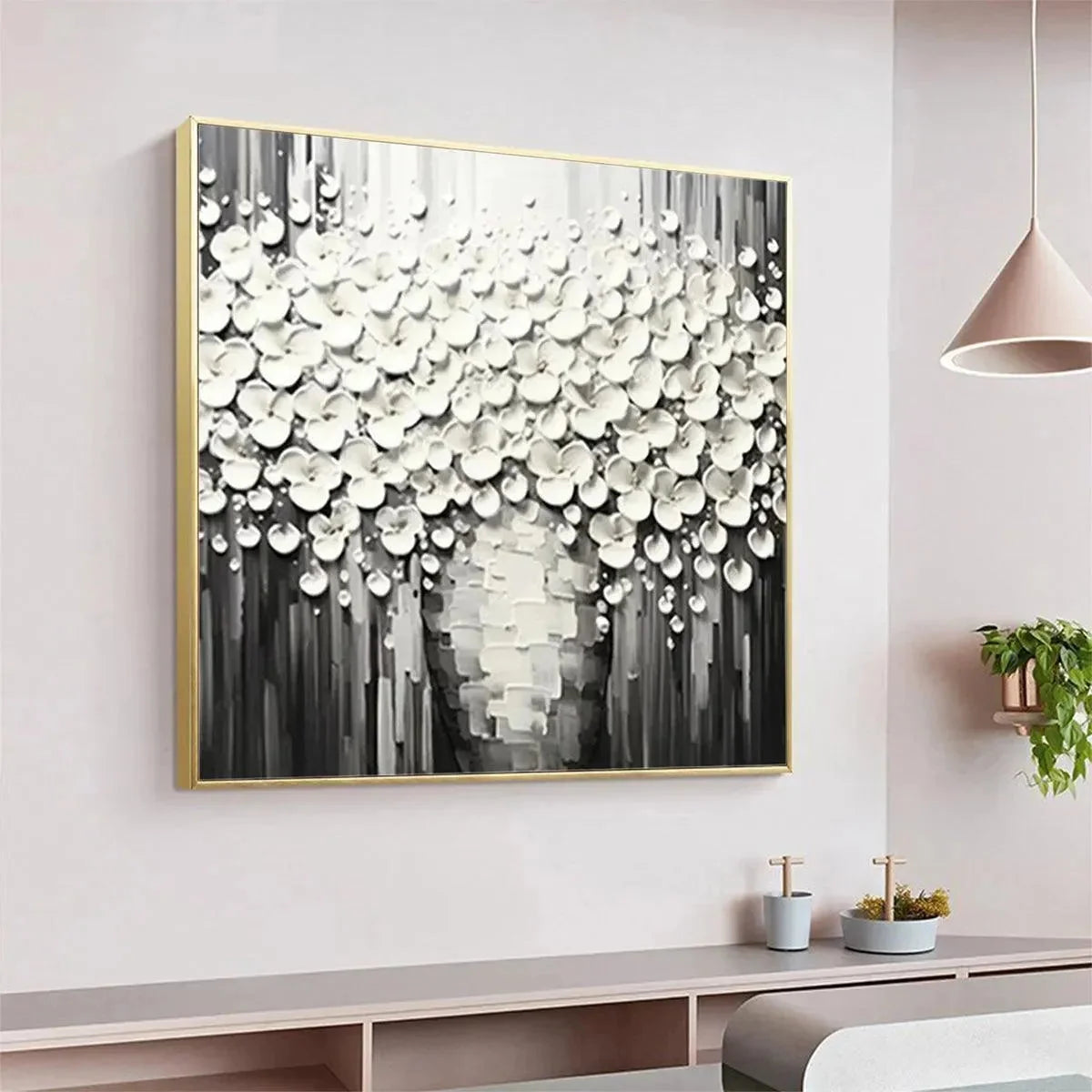 WHITE BOUQUET | Abstract mood, soft natural light studio shot