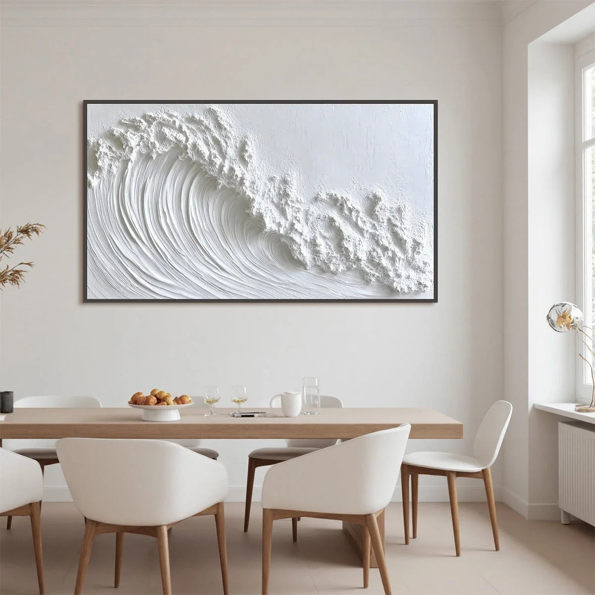 WHITE CREST | multi-color palette, original  art
